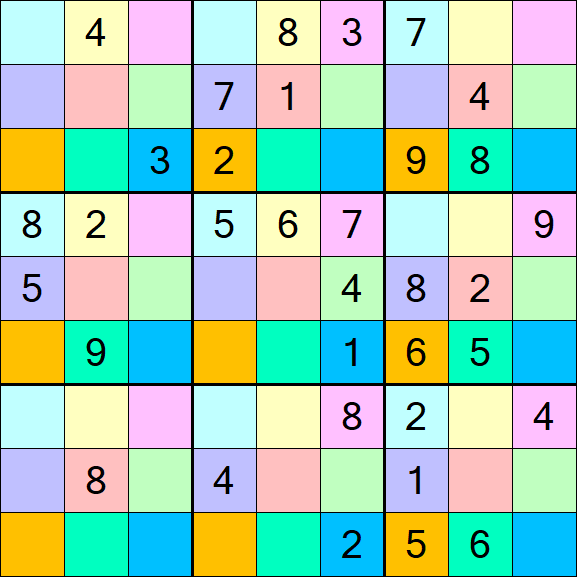 Sudoku DG - Mittel