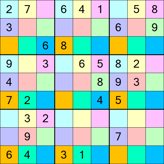 Sudoku DG - Mittel