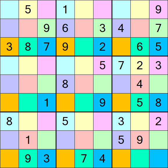Sudoku DG - Mittel