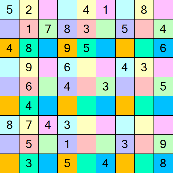 Sudoku DG - Mittel