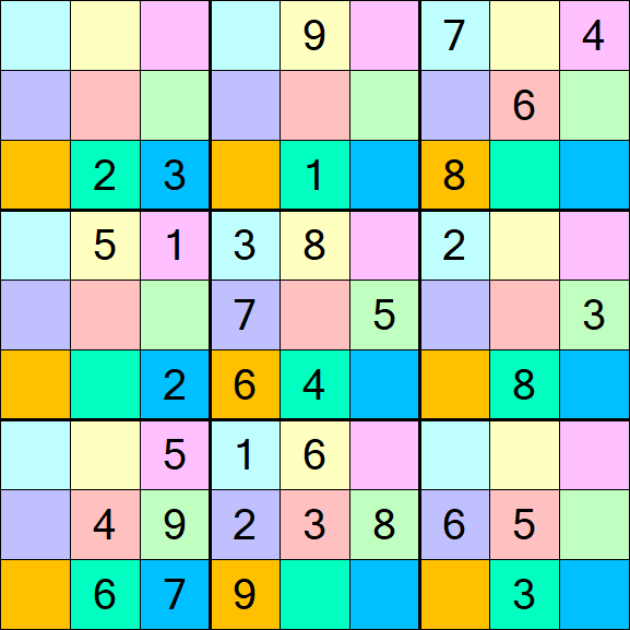 Sudoku DG - Mittel