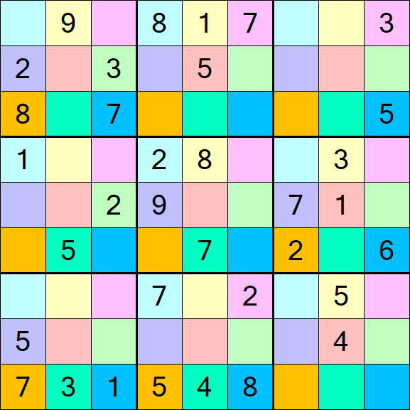 Sudoku DG - Mittel