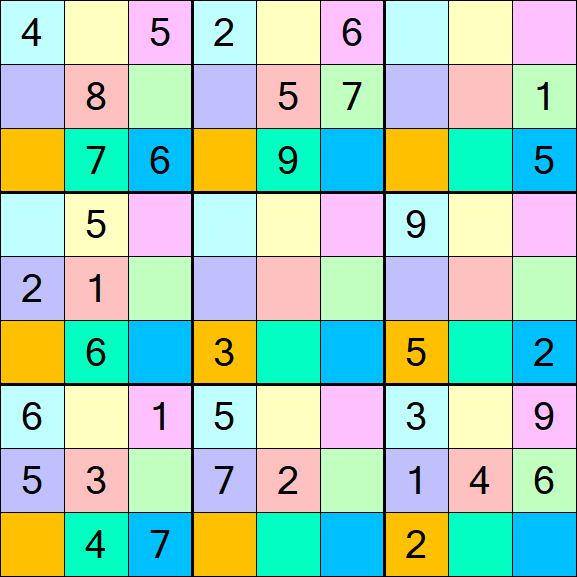Sudoku DG - Mittel