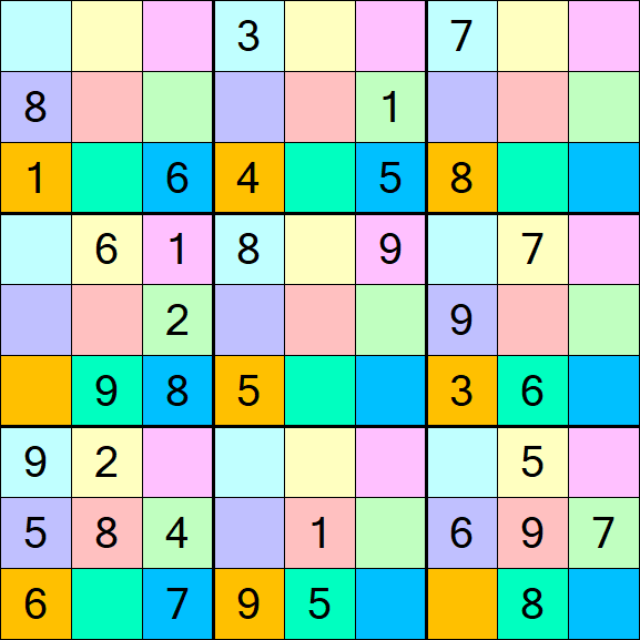 Sudoku DG - Mittel