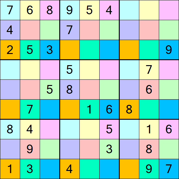 Sudoku DG - Mittel