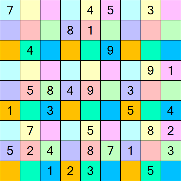 Sudoku DG - Mittel