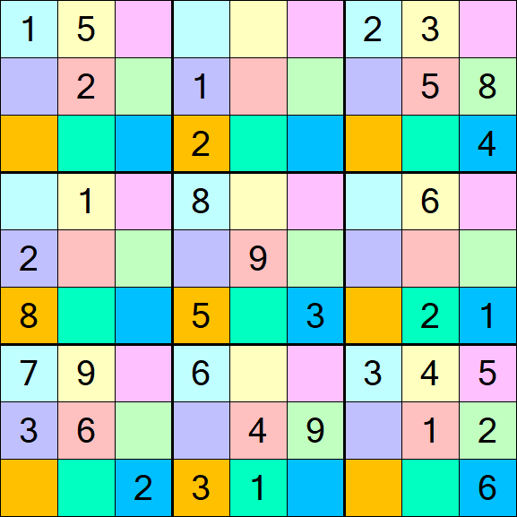 Sudoku DG - Mittel
