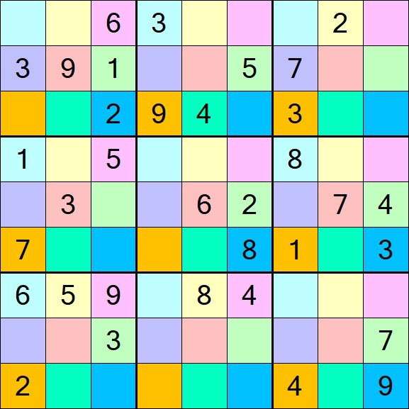 Sudoku DG - Mittel