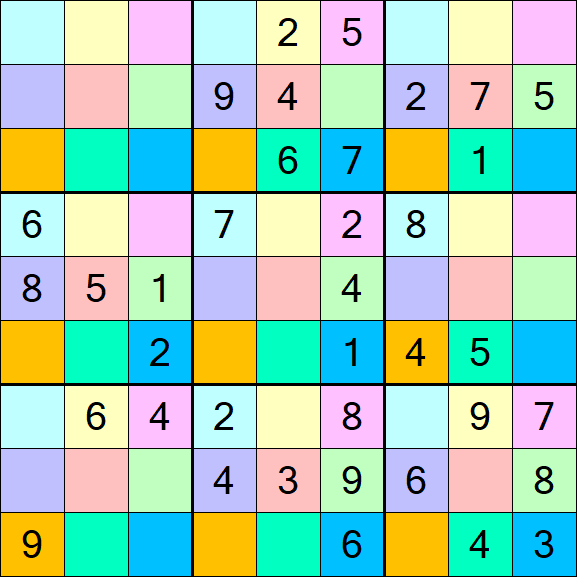 Sudoku DG - Mittel