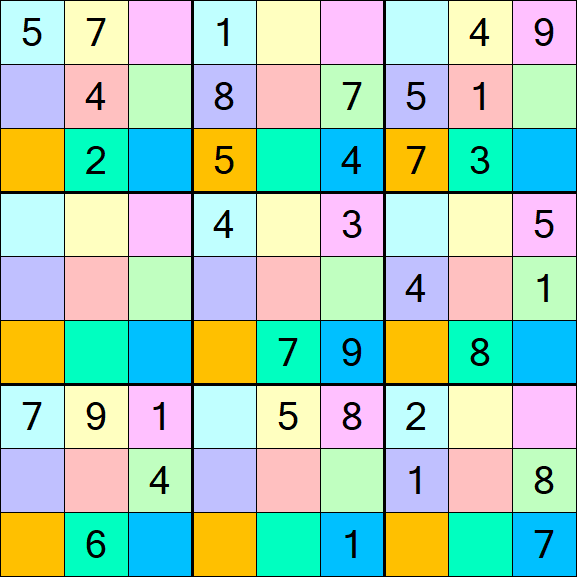 Sudoku DG - Mittel