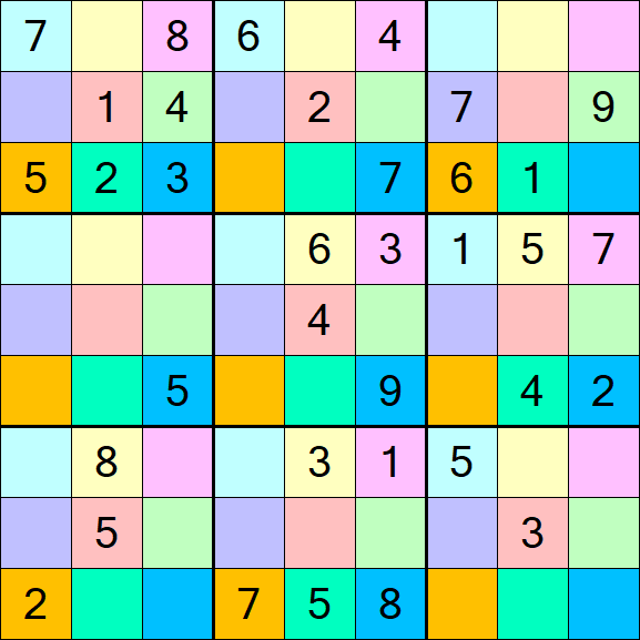 Sudoku DG - Mittel