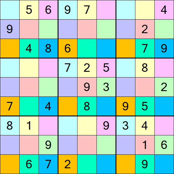 Sudoku DG - Mittel