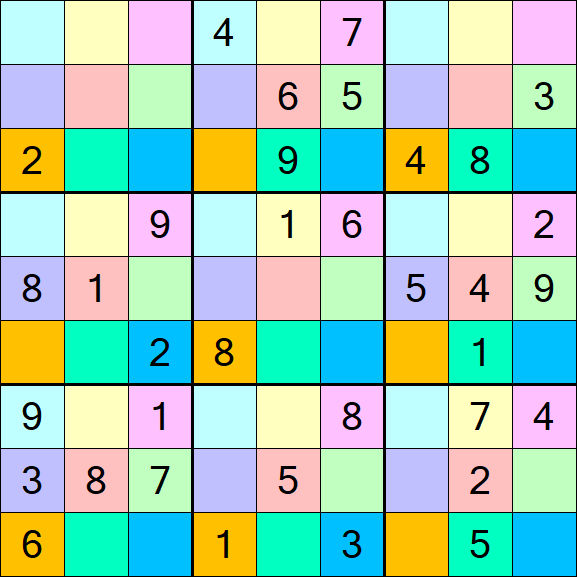 Sudoku DG - Mittel
