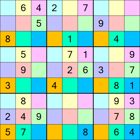 Sudoku DG - Mittel