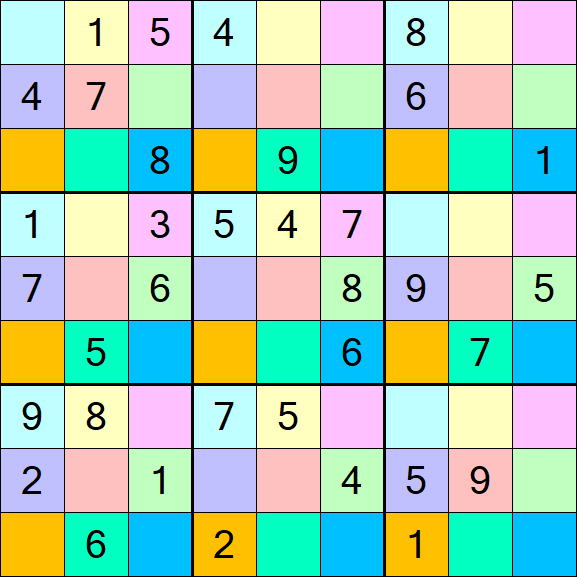 Sudoku DG - Mittel