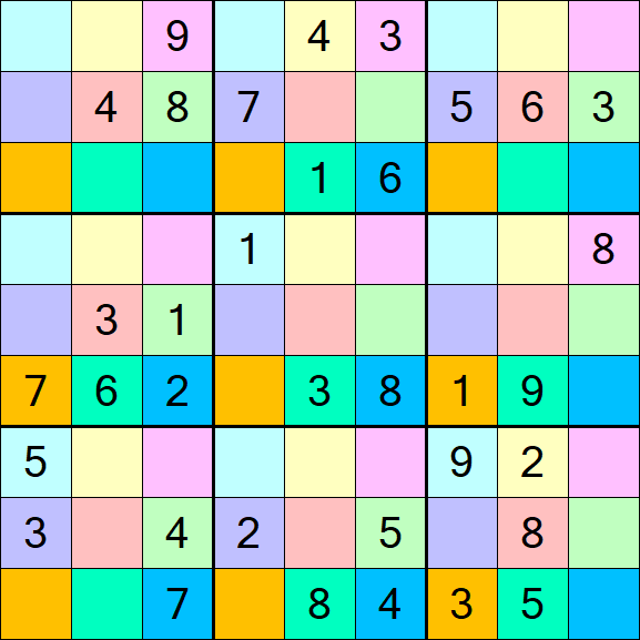 Sudoku DG - Mittel