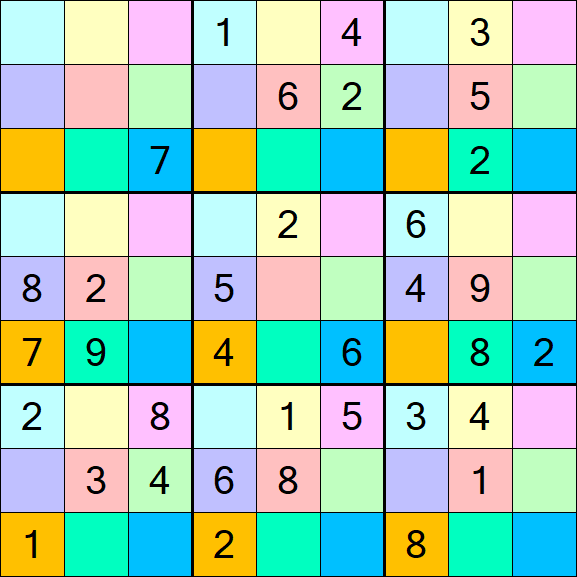 Sudoku DG - Mittel