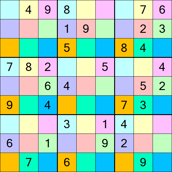 Sudoku DG - Mittel