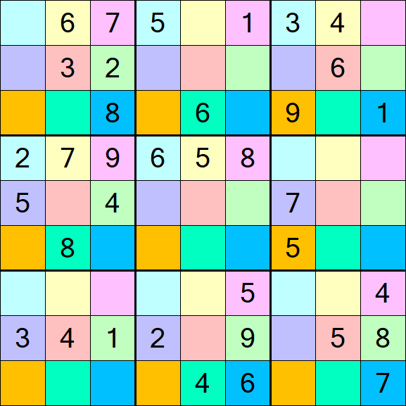 Sudoku DG - Mittel