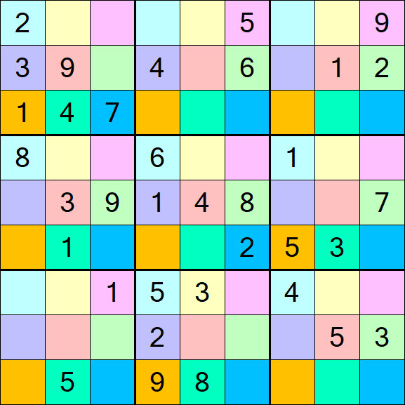 Sudoku DG - Mittel