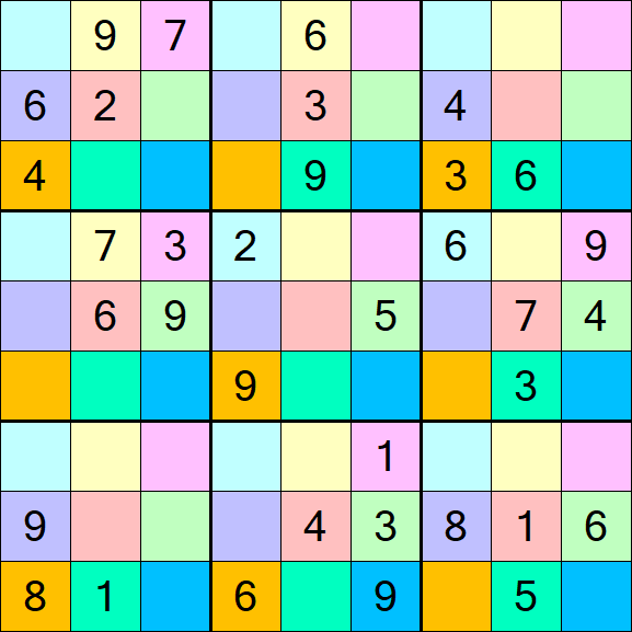 Sudoku DG - Mittel