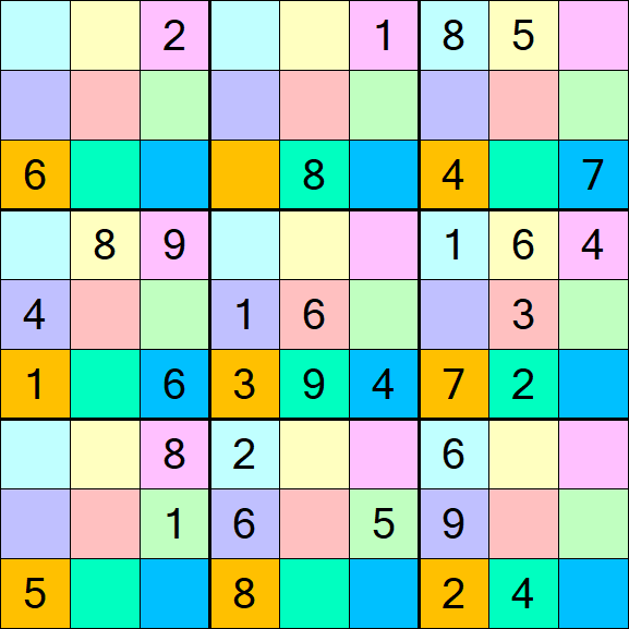 Sudoku DG - Mittel