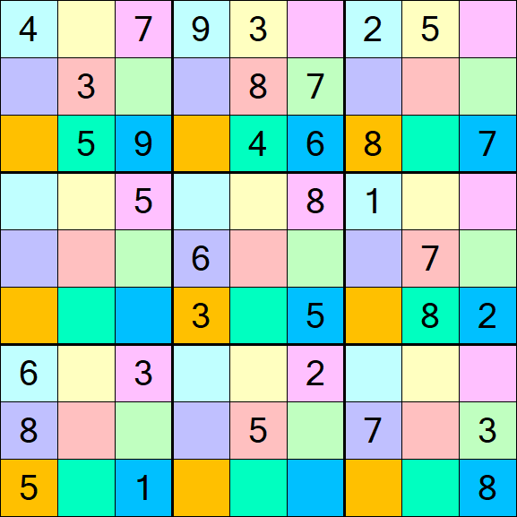 Sudoku DG - Mittel