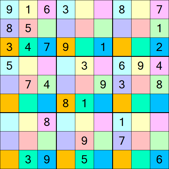Sudoku DG - Moyen