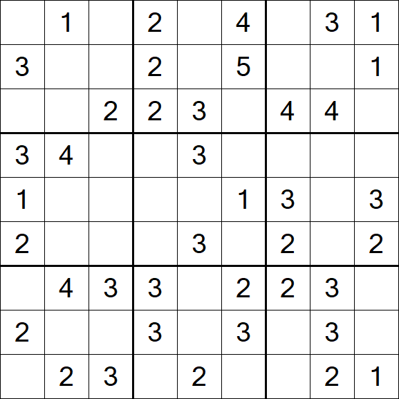 Sudoku Mine - Einfach