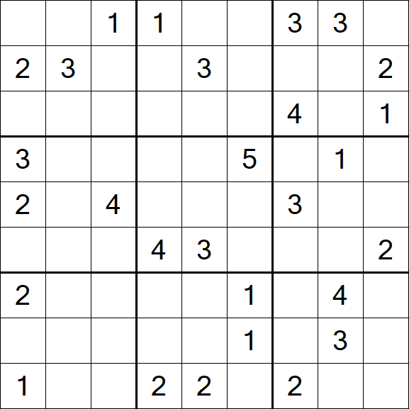 Sudoku Mine - Difficile