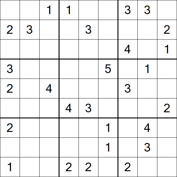 Jigsaw Sudoku - Medio