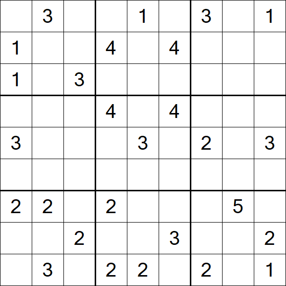 Sudoku Mine - Difficile