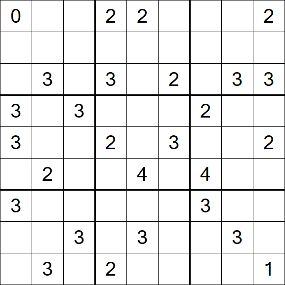 Sudoku Mine - Difficile