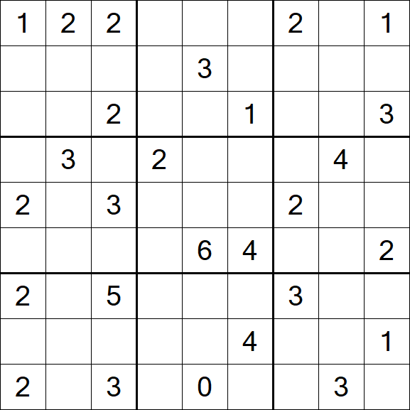 Sudoku Mine - Difficile