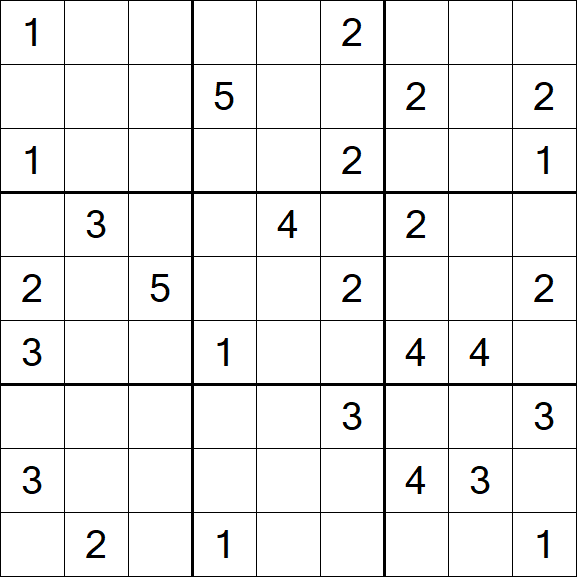 Sudoku Mine - Difficile