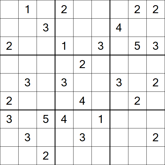 Sudoku Mine - Difficile
