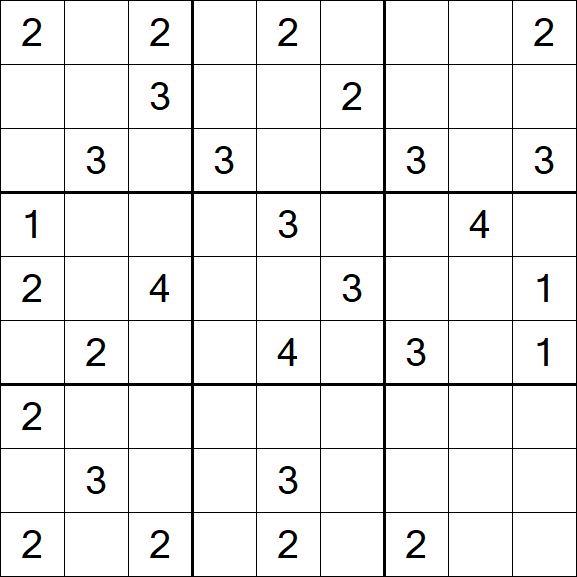 Sudoku Mine - Schwierig