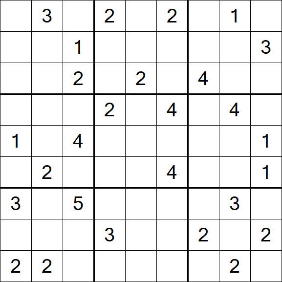 Sudoku Mine - Schwierig