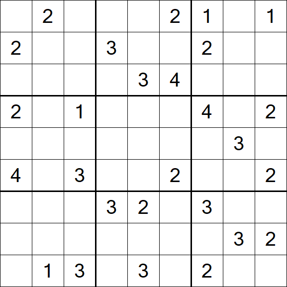 Sudoku Mine - Schwierig