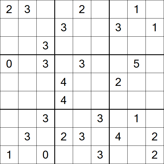 Sudoku Mine - Schwierig