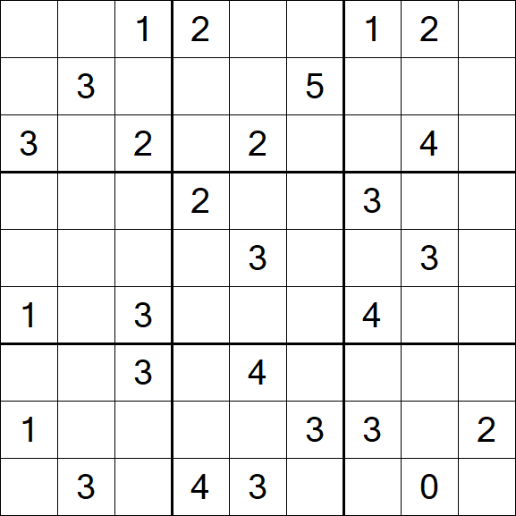 Sudoku Mine - Schwierig