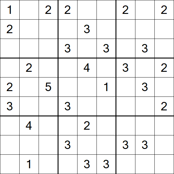 Sudoku Mine - Schwierig