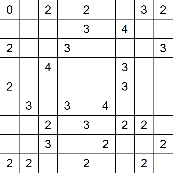 Sudoku Mine - Schwierig