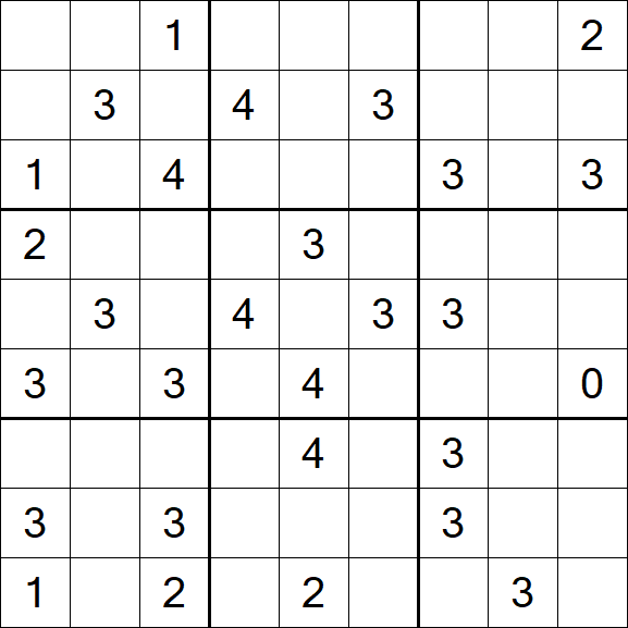 Sudoku Mine - Schwierig