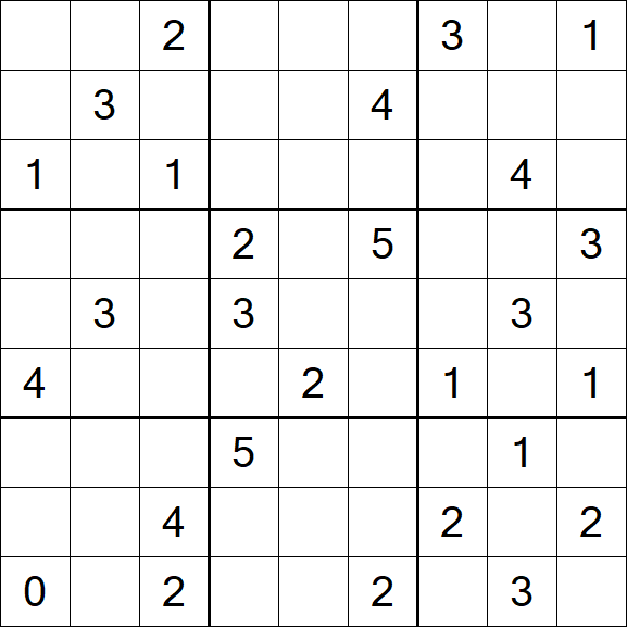 Sudoku Mine - Schwierig