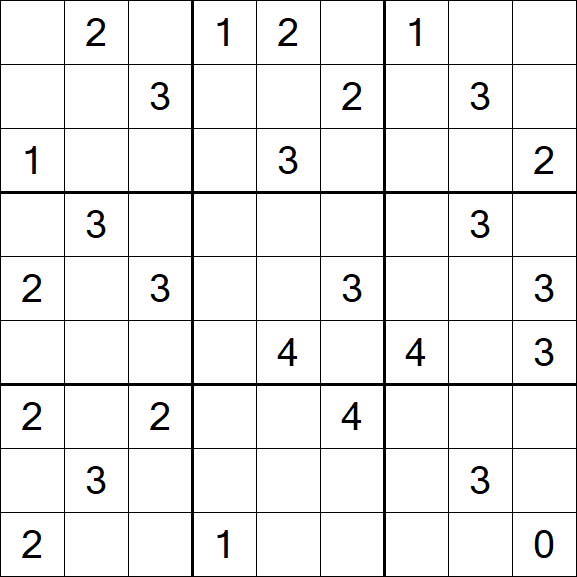 Sudoku Mine - Difficile