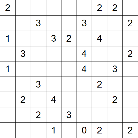 Sudoku Mine - Difficile