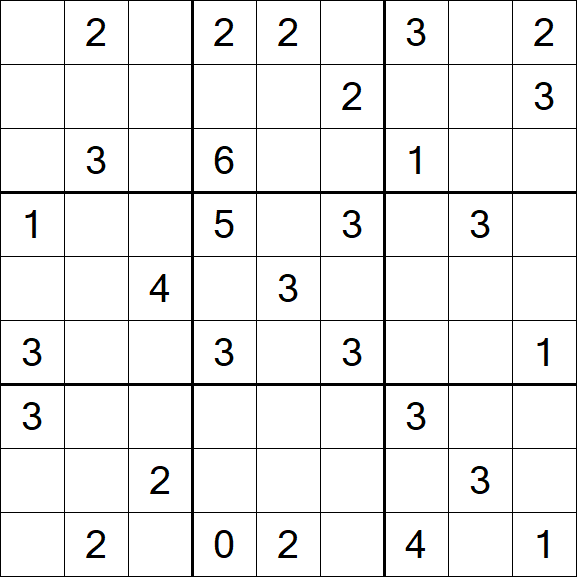 Sudoku Mine - Difficile