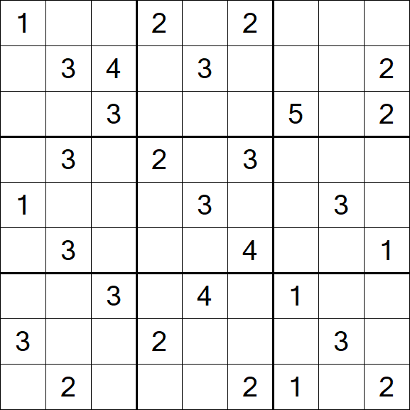 Sudoku Mine - Difficile