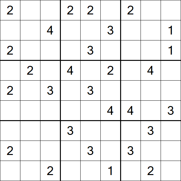 Sudoku Mine - Difficile